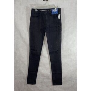Arizona Jeans Advanced Flex 360 Stacked Skinny W30 Black